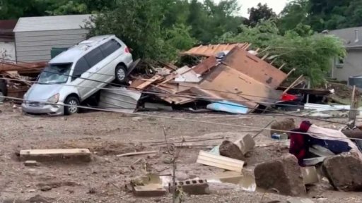 Bleskové záplavy v USA