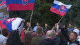 Protivládní demonstrace na Slovensku