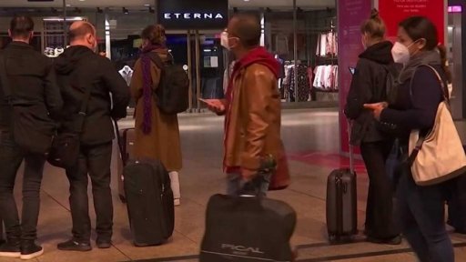 Stávka na německé železnici