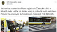 Propadnutí vozovky pod autobusem