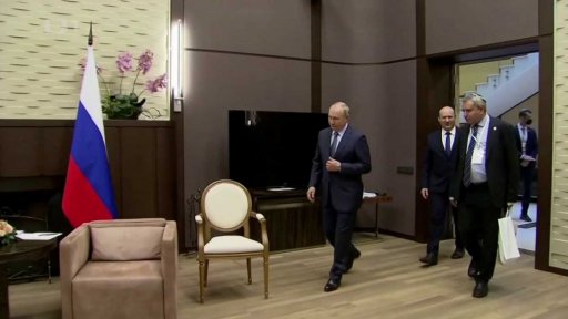 Setkání izraelského premiéra s Putinem