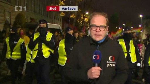 Demonstrace ve Varšavě