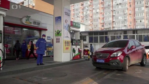 Nedostatek pohonných hmot v Číně