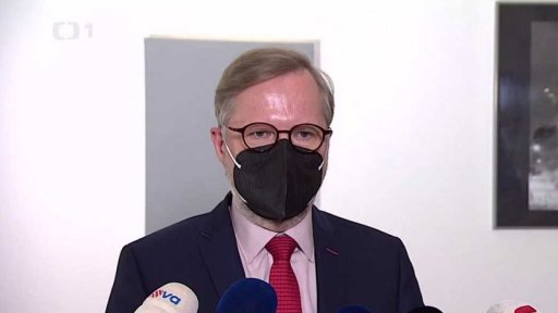 Prezident jednal s Fialou