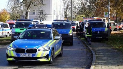 Útok nožem v německém vlaku