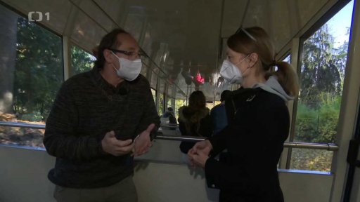 Revize lanovky na Petřín