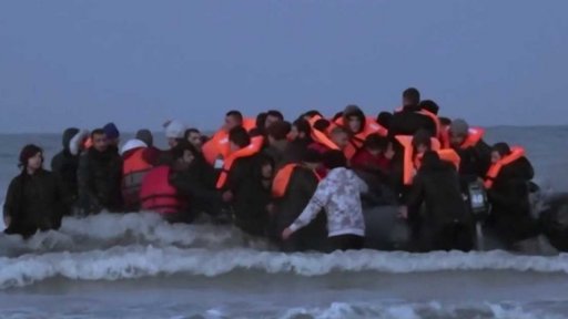 Uprchlíci přes La Manche