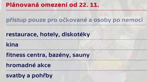 Omezení pro lidi bez očkování