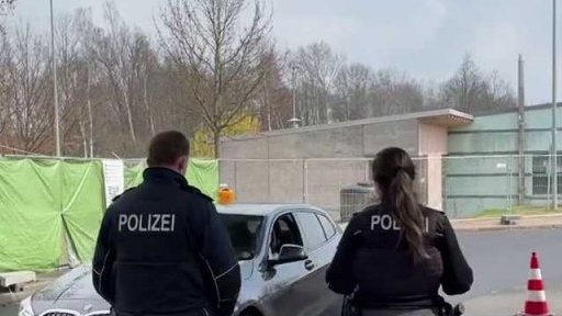 Namátkové kontroly německé policie