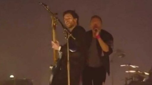 Přenos koncertu z Glastonbury