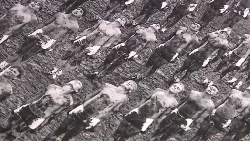 Fotografie spartakiády z roku 1985