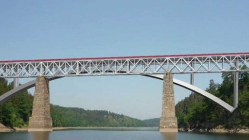 Historický most nad Orlíkem