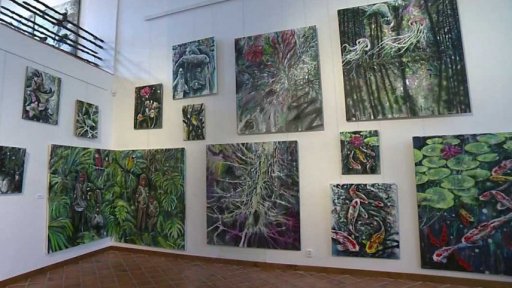 Marek Nenutil vystavuje v Opavě