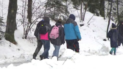 Počítání turistů v Českém Švýcarsku