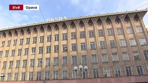 Rozsvícení obchodního domu Breda