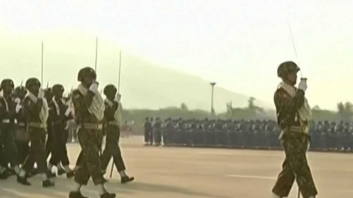 Generál Min Aun Hlain na sankčním seznamu EU