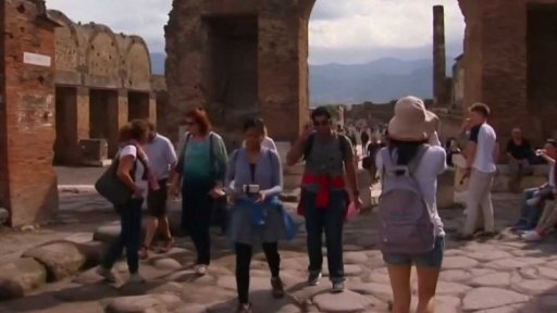 Vědci skládají mozaiku života v Pompejích