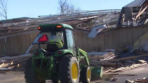 Následky tornád v USA