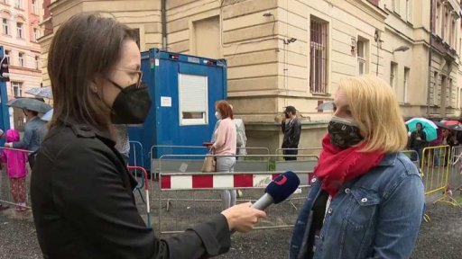 Odběrová místa jsou zahlcena zájemci o testy