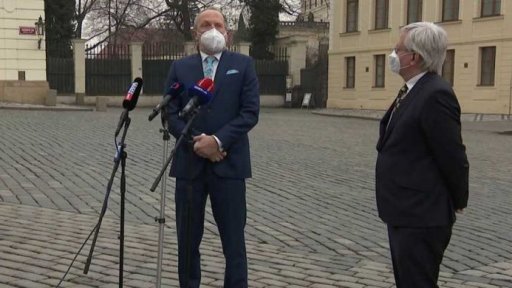 Jednání prezidenta s Václavem Klausem ml. o volebním zákonu