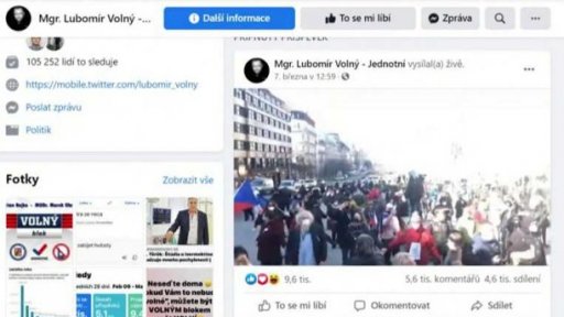 Ze sítí: příspěvky Lubomíra Volného