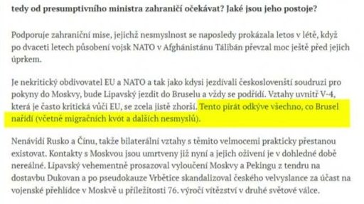 Fake news: konspirační články o členech nové vlády