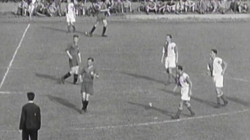 Fotbalový zápas SK Slavia proti ŠK Bratislava (1945)
