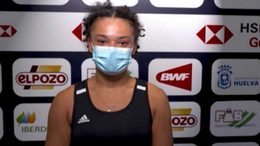 Francouzská hráčka Leonice Huetová