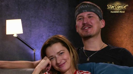 Medailonek páru Marika Šoposká a Robin Ondráček