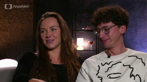 Medailonek páru Jan Cina a Adriana Mašková