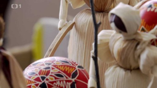 Figurky z kukuřičného šustí