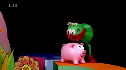 Muf ukořistil Jůhelákům prasátkovou pokladničku.