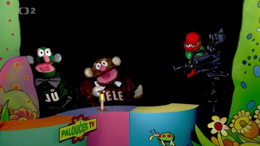 Jůheláci uvádí zprávy TV Palouček.