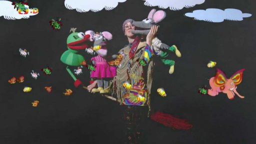 Pipeta s Fámulou zachraňují Tryskomyši s Mufem z hroutící se Černé věže.