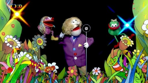 Hary, Fámula a Muf zpívají druhou část písně Půlka prázdnin.