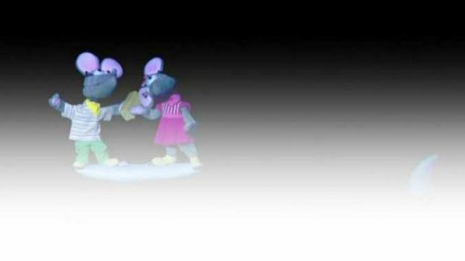 Tryský a Tryskáček plavou ztraceni v mlžném moři, pronásleduje je žralok - chce jejich sýr!