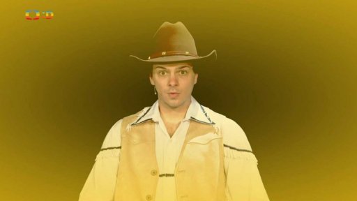 Mufikanti zpívají píseň Sedm dostavníků.