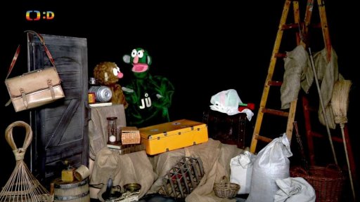 Muf jako bubák chce strašit Jůheláky, jenže zaspí