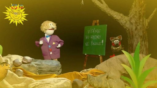 Hi-hyena mufovitá básní a dostane od Haryho jedničku!