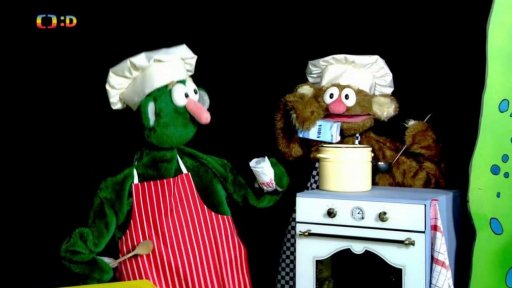 Jůheláci vaří a Muf na ně chystá zlobišárnu.