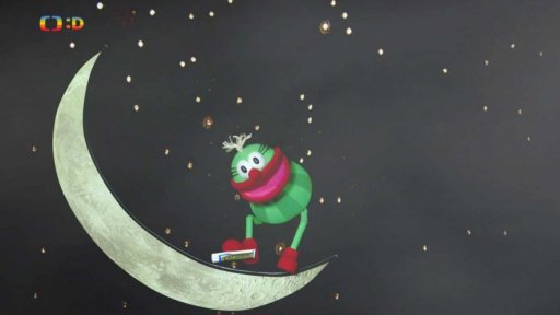 Muf se rozhodl přilepit Měsíc k nebi.