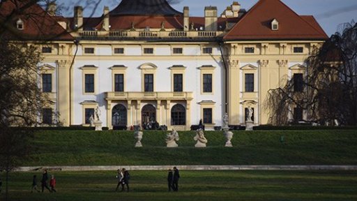 Hra Hvězdička Janička v zámeckém parku