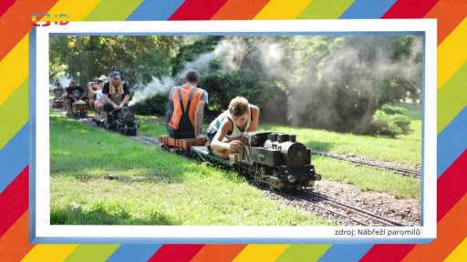 Nábřeží paromilů v Hradci Králové