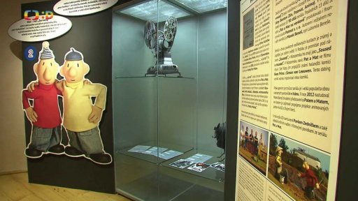 Výstava Pat a Mat na zámku ve Ctěnicích