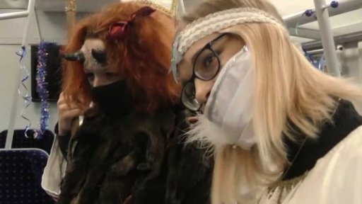 Mikuláš čert a anděl na švestkové dráze