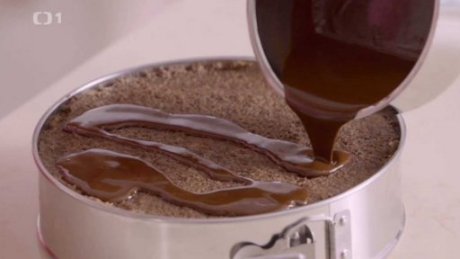 Čokoládovojablečný dortík - 2. část