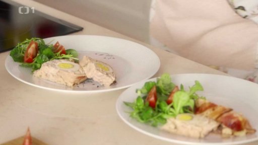 Jemná sekaná plněná vejci + Jablečný koláč s mrkví - 2. část