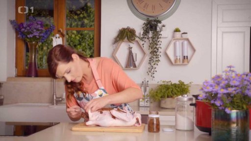 Kachna s rebarborovou omáčkou - 1. část