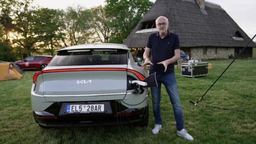 Kempování s elektromobilem