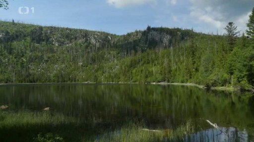 Plešné jezero na Šumavě